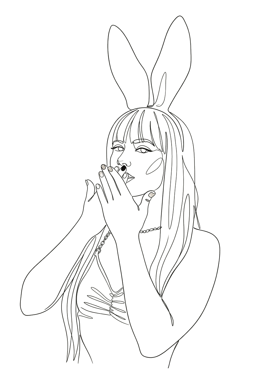 Bunny Bon Bon — Línea Verde Studio Nº396