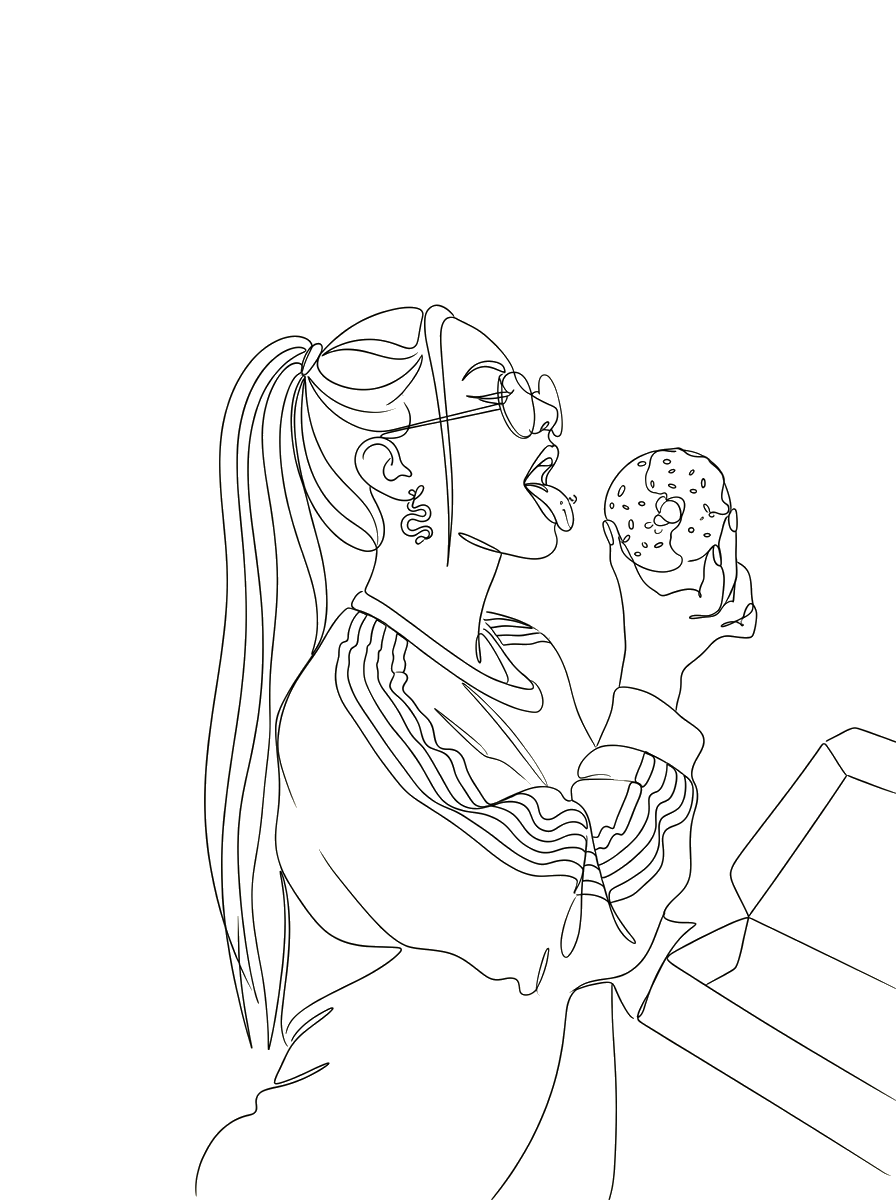 Donut Lover — Línea Verde Studio Nº459