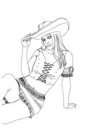 Nico Robin — Línea Verde Studio Nº1086
