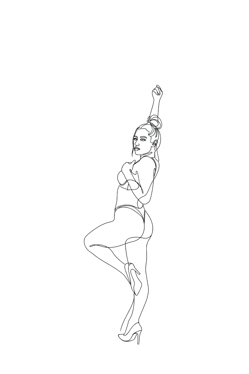 White Heels — Línea Verde Studio Nº338